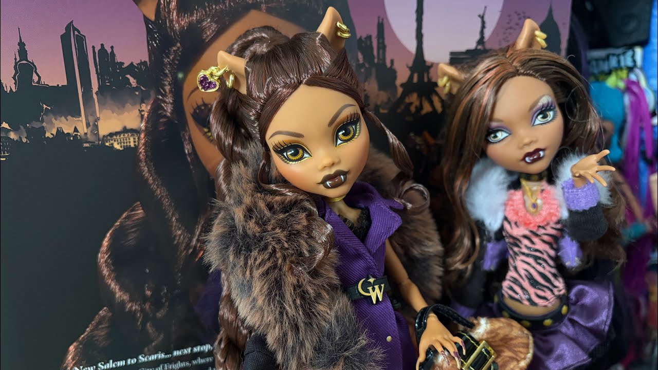MONSTER HIGH HOUSE OF WOLF CLAWDEEN DELUXE COLLECTOR DOLL REVIEW AND UNBOXING