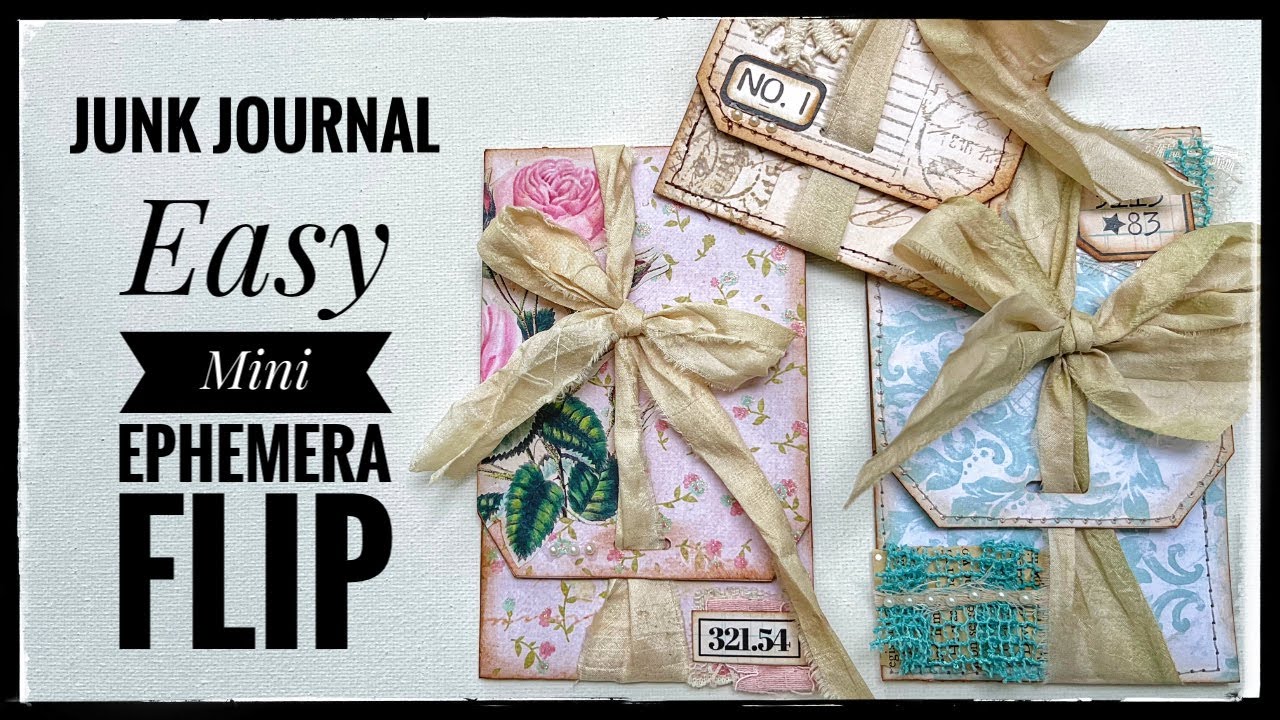 Junk Journal - Mini Ephemera Flip