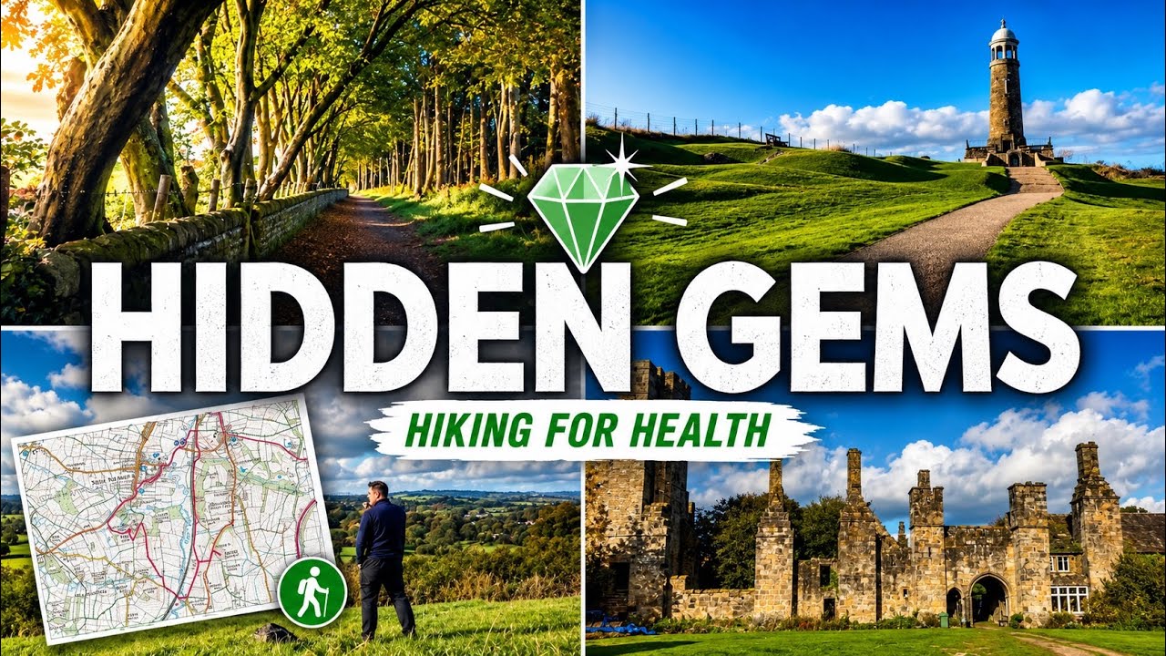 HIDDEN GEMS in the PEAK DISTRICT  | Wingfield Manor | ANCIENT Woodland | Crich Memorial