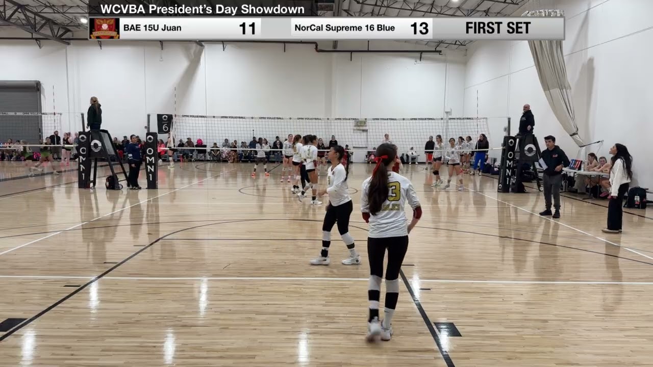 BAE 15U Juan vs NorCal Supreme 16 Blue @ OMNI Facility 2/15/26