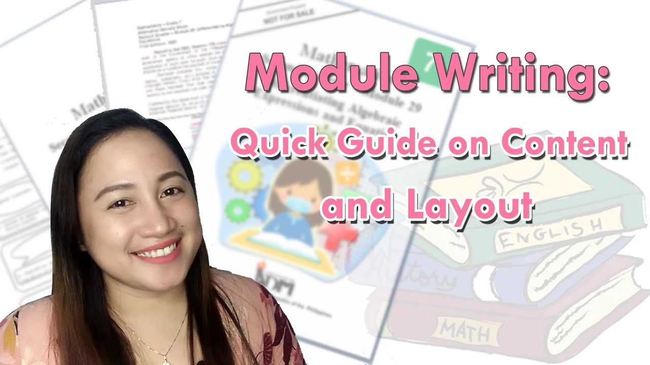 Writing ADM-LR Modules l Quick Guide on Content and Layout l Maam Steph Tutorials