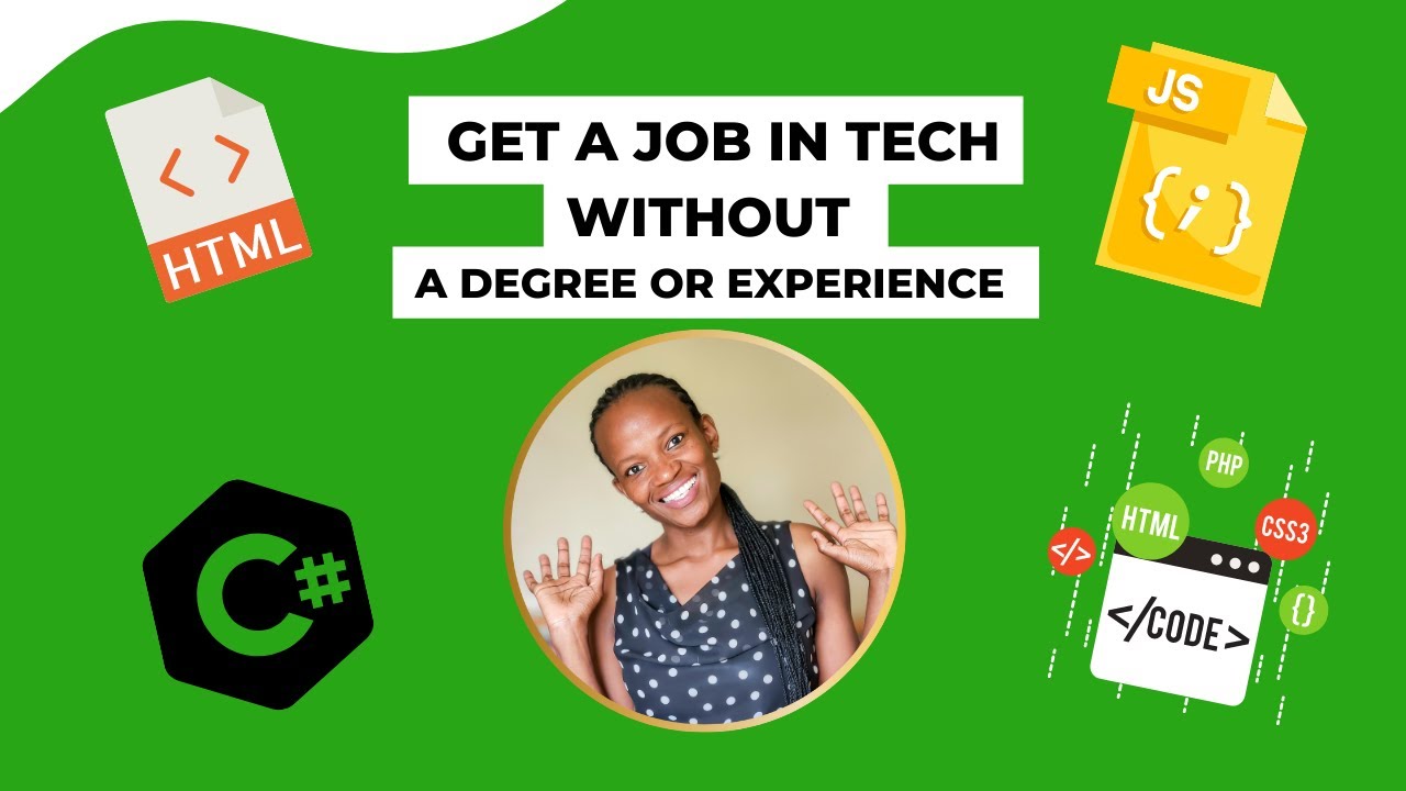 Get a job in tech with NO degree or experience I Step by Step GUIDE to creating a portfolio