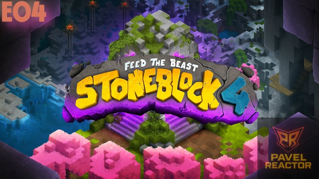 Stoneblock4 E04 - Atomatizace a slepičky