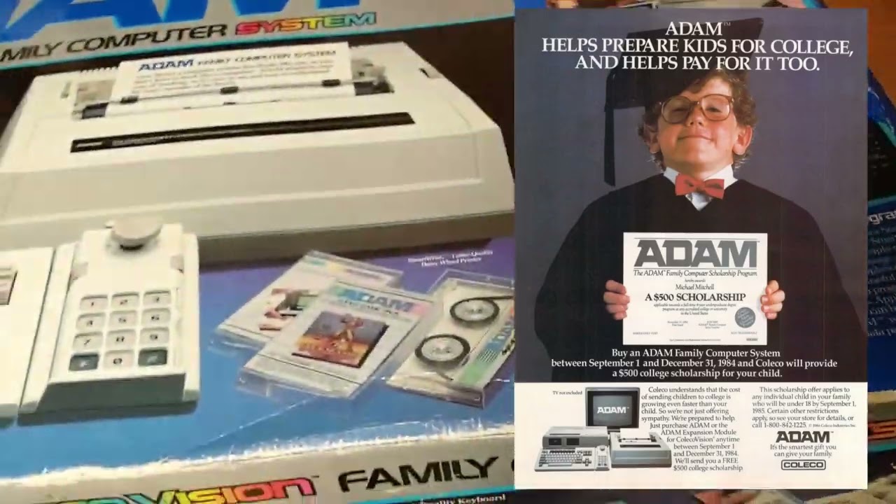 Unboxing the Adam Computer by Coleco