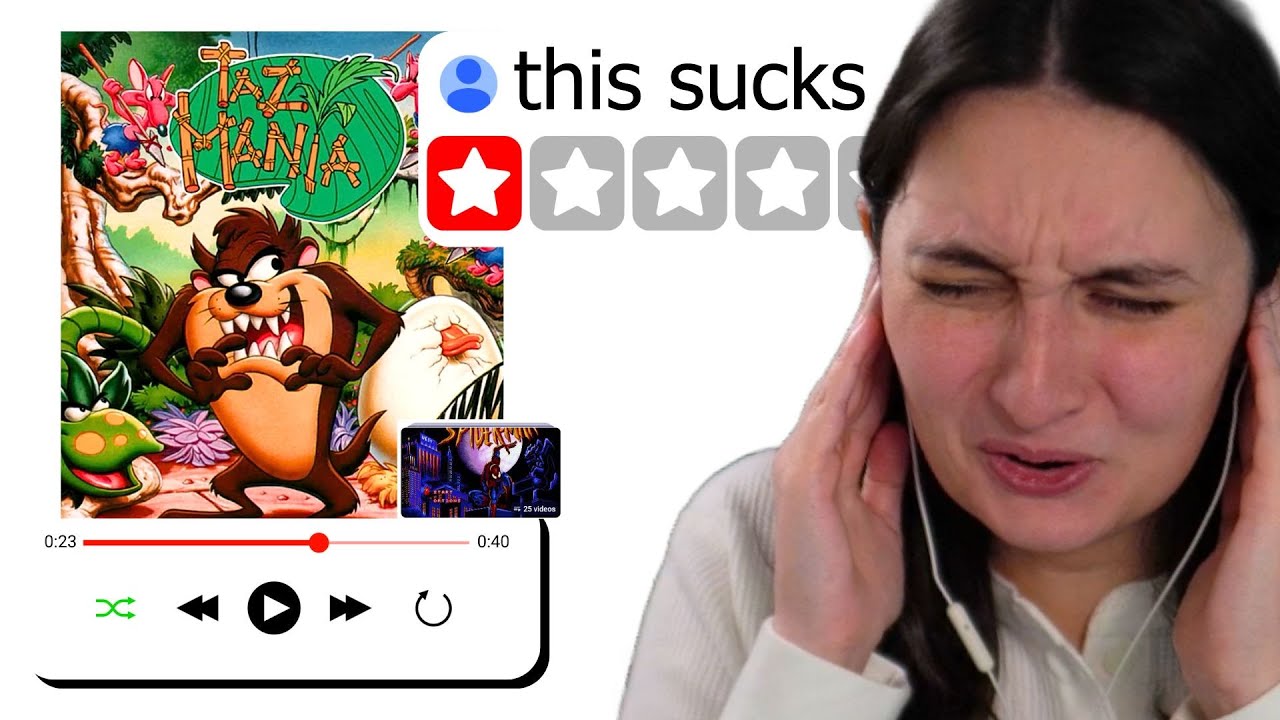 Blind Ranking the WORST Video Game Music