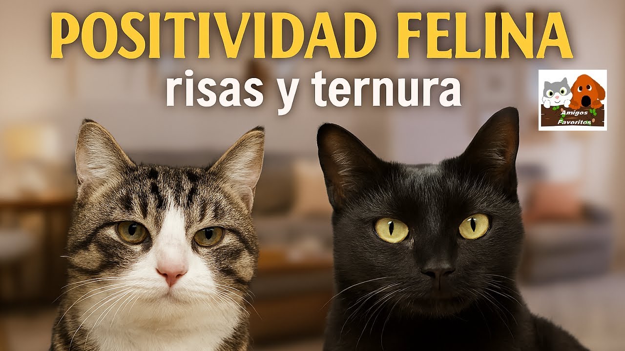 Positividad felina: risas y ternura
