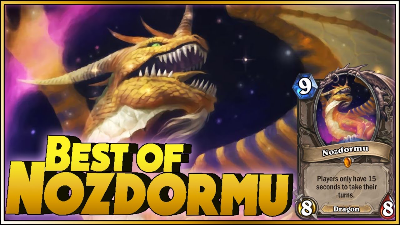 Hearthstone - Best of Nozdormu - Just in time!! - Funny and lucky Rng Moments