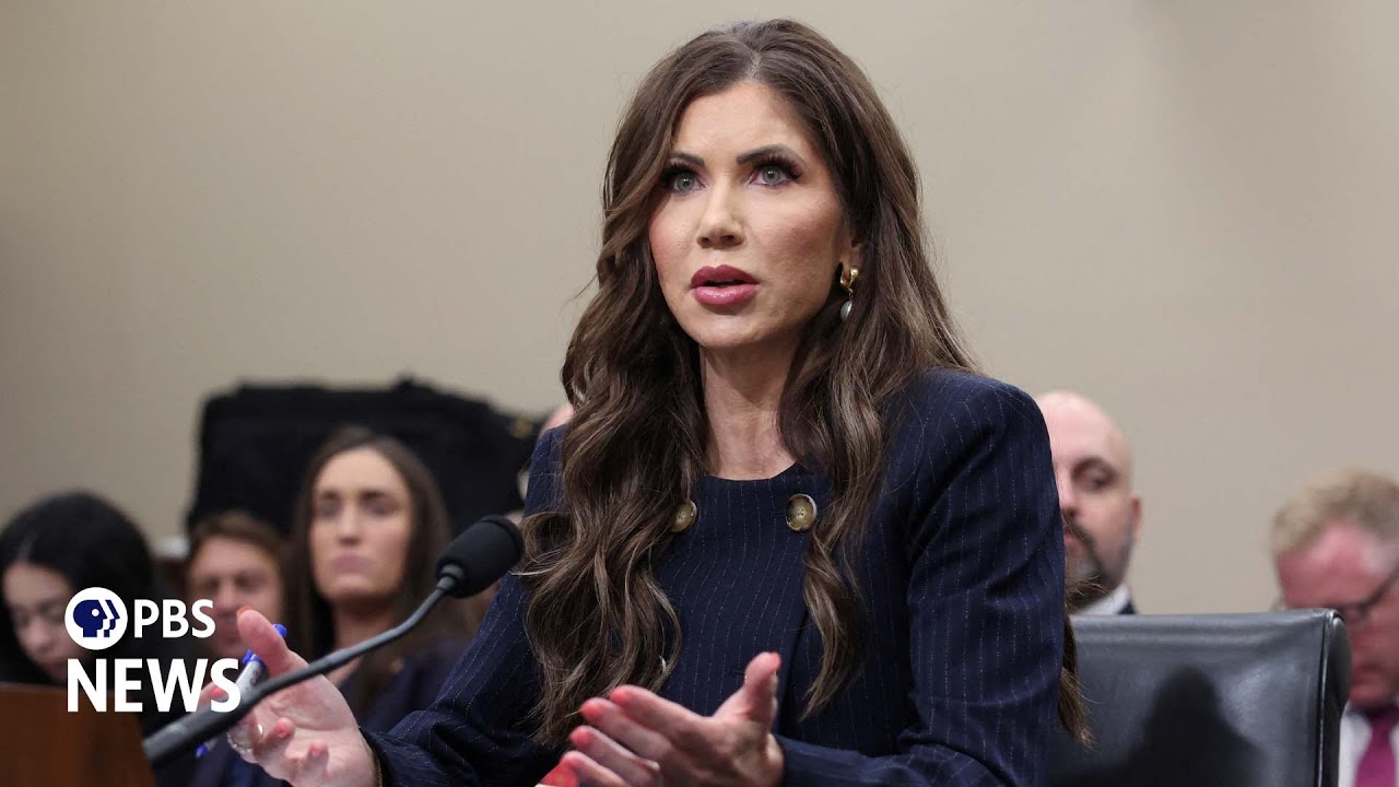 WATCH LIVE: Noem testifies on DHS budget request in Senate Homeland Security hearing