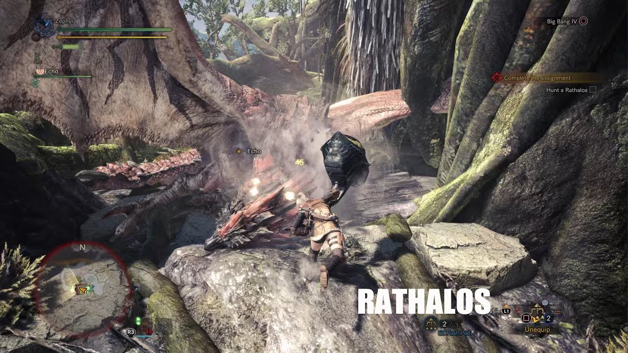 Starting MH World Low Rank. Rathalos