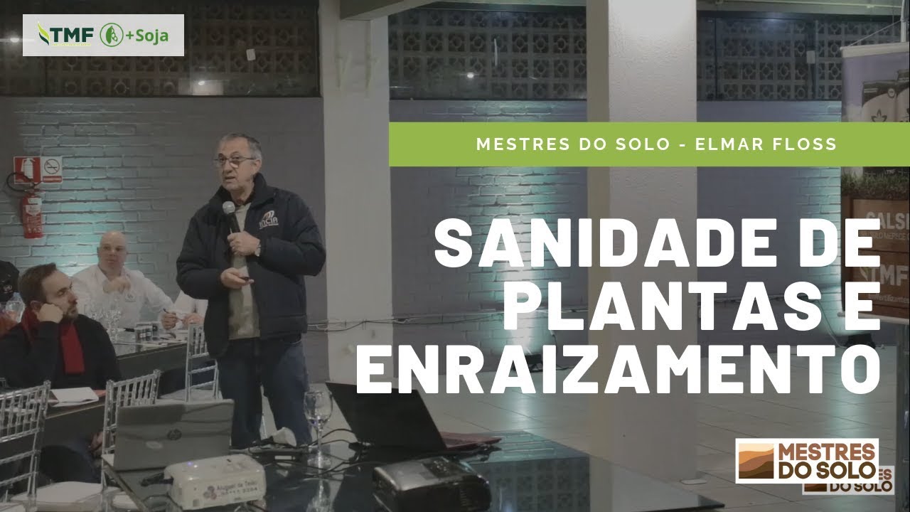 Sanidade de plantas e enraizamento - Mestres do Solo - Elmar Floss