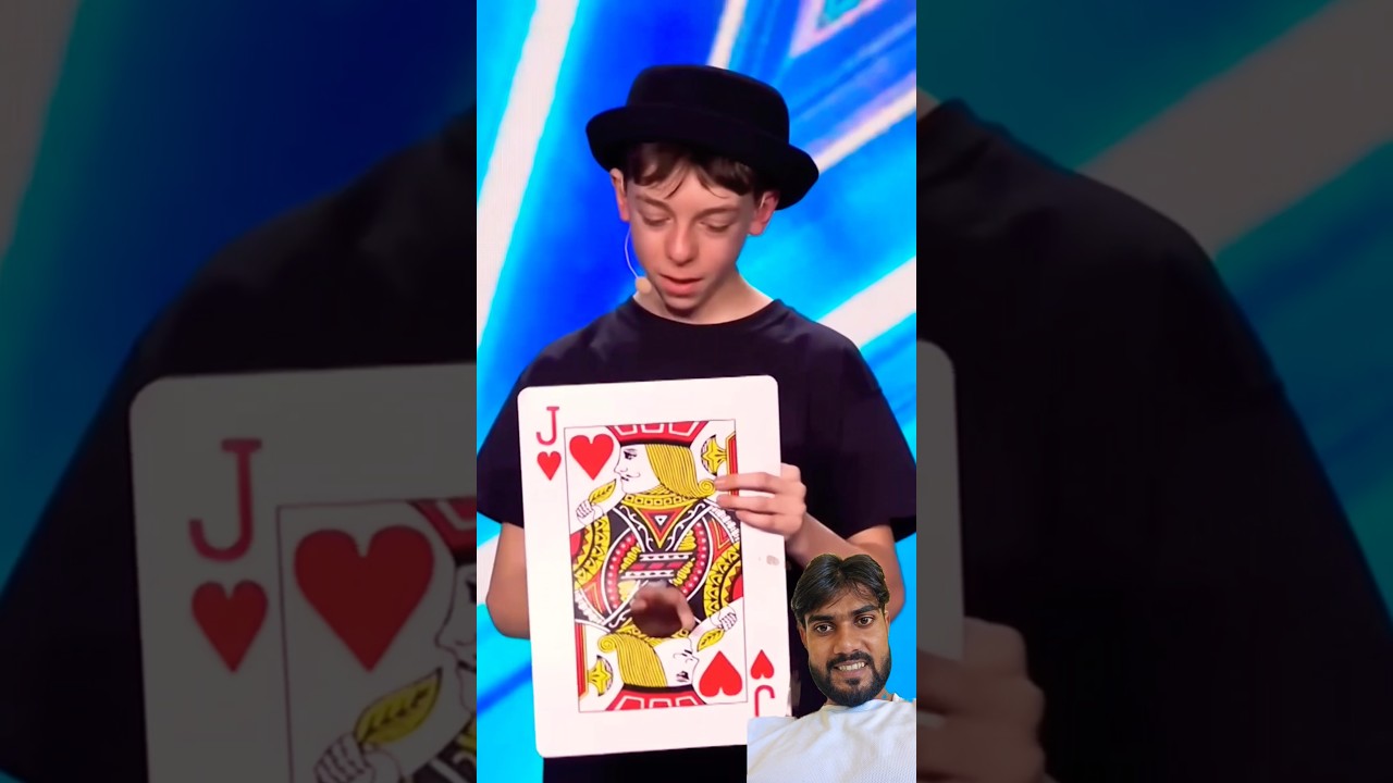 Britain's Got Talent CARD HOLE Magic Trick REVEALED 