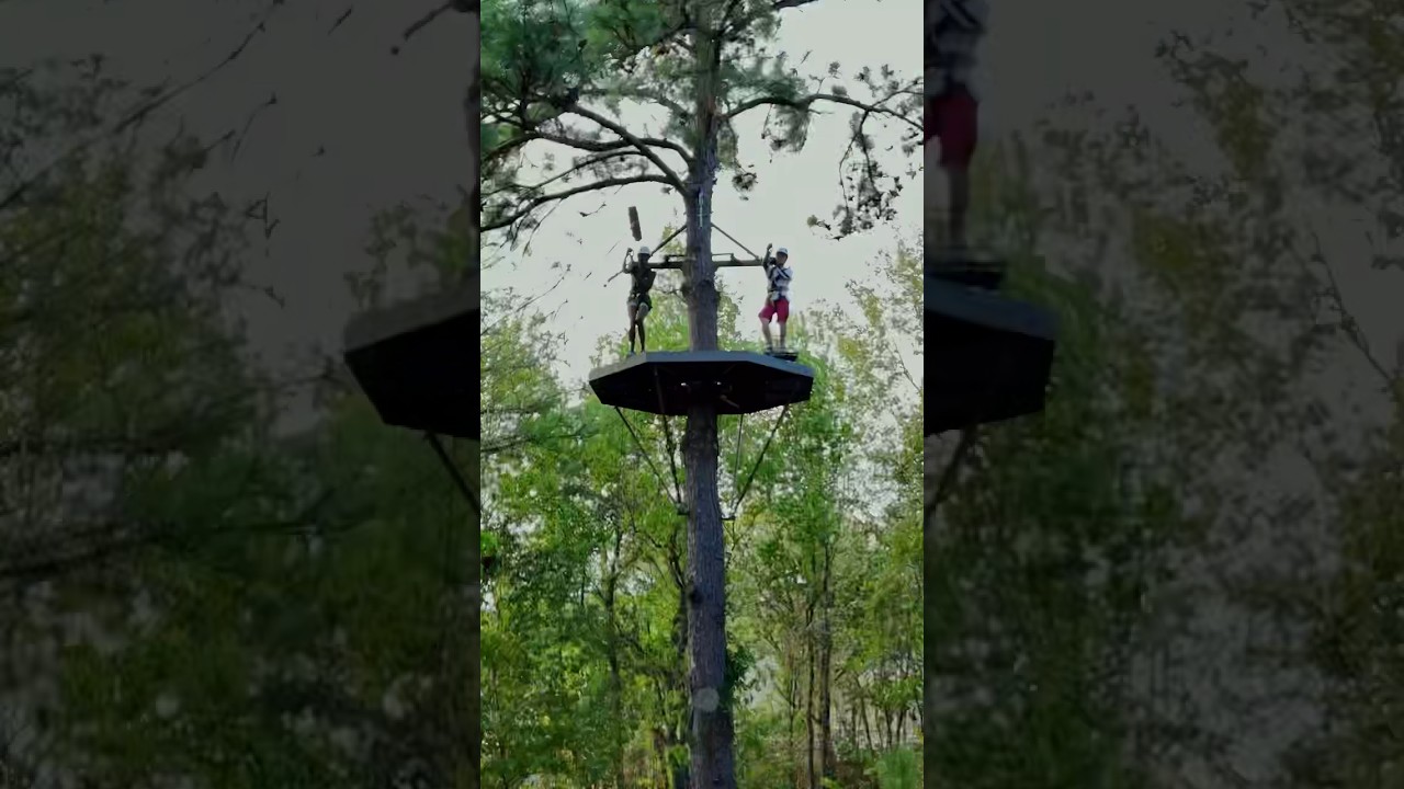 Geronimo Adventure Park Drone Footage #djiair3 #geronimoadventurepark #dronefootage