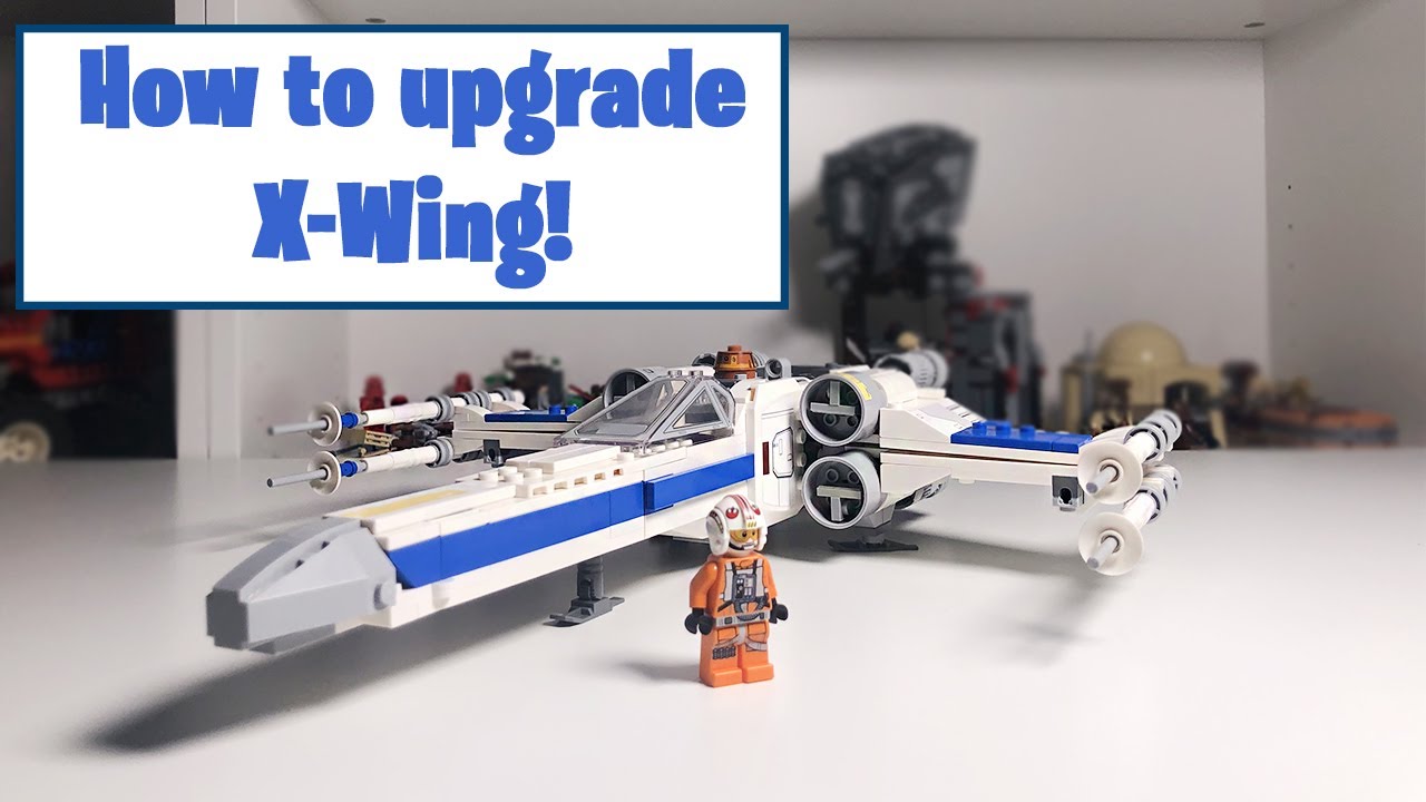 How to upgrade 2021 x-wing ( 75301 )