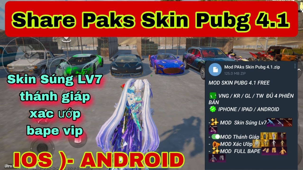 mod pubg mobile vng 4.1| mod skin pubg, ipad view pubg , obb mod pubg