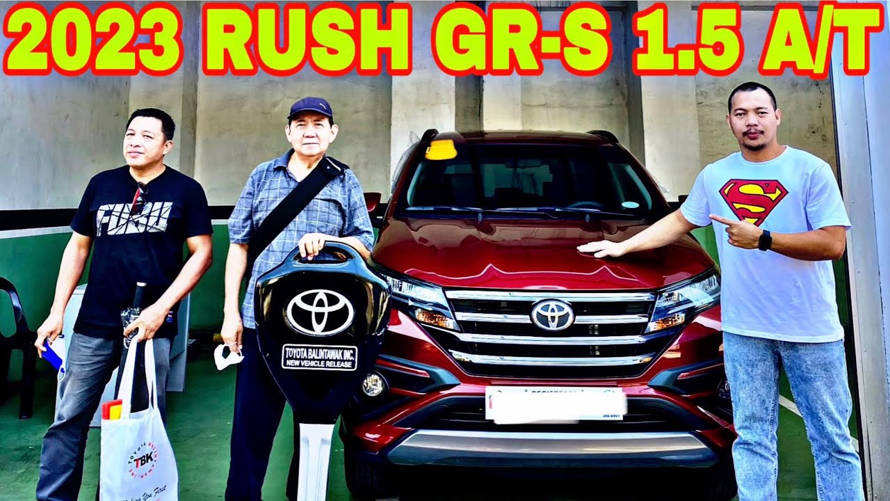 2023 TOYOTA RUSH GR-S 1.5 A/T I SRP: Php. 1,176,000* I DEMO AND TURN OVER