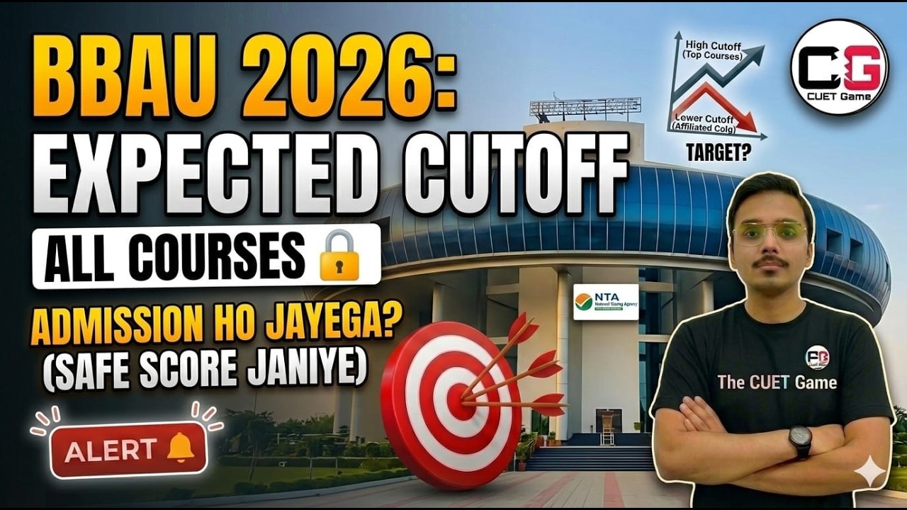 BBAU Lucknow 2026 Cutoff: Expected Scores for All UG Courses
