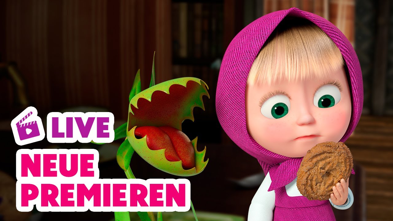 🔴 LIVE! Mascha und der Bär 💥🆕 Neue Premieren 🆕💥 Fresh premieres
