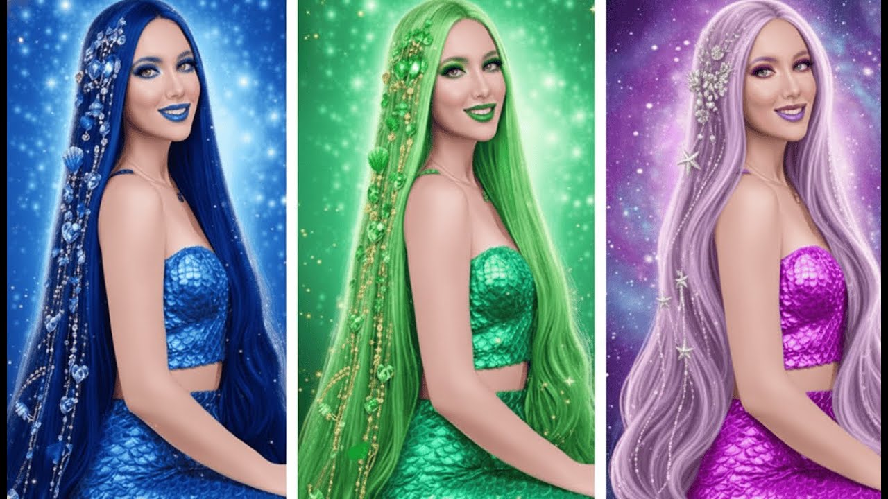 İYİ Deniz Kızı vs KÖTÜ Deniz Kızı 🧜‍♀️✨ En İyi Makyaj Seti Kimde?