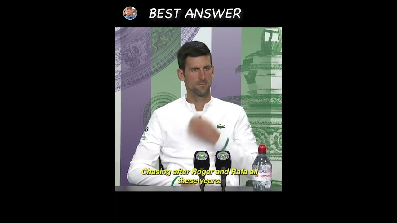 Djokovic - Bad Guy | Best Answer | #Shorts