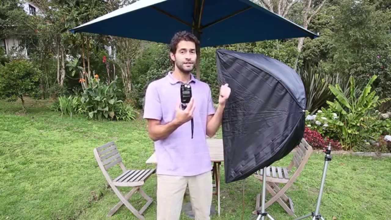 speedlite vs flash de estudio