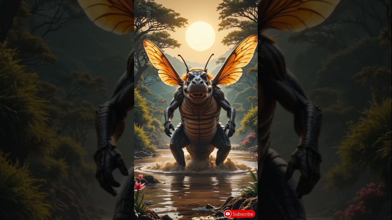 this monster eats human              #ai #videocreation