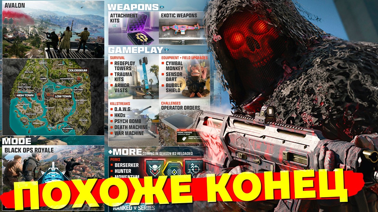 НОВАЯ КАРТА AVALON УНИЧТОЖИТ WARZONE BLACK OPS 7?