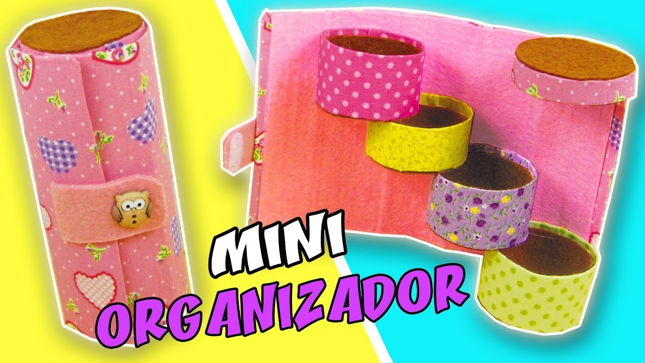 DIY MINI ORGANIZADOR - Cajita con Cajones Desplegable para Organizar