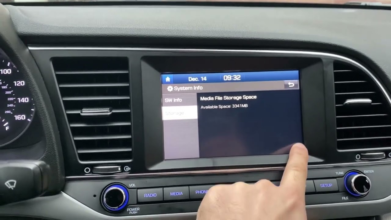 Добавление четных частот на радио ШГУ Hyundai Elantra 2017 года, авто из США