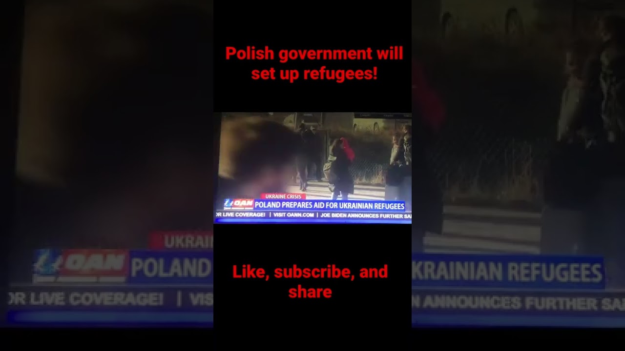 Poland setting up refugee camps! 