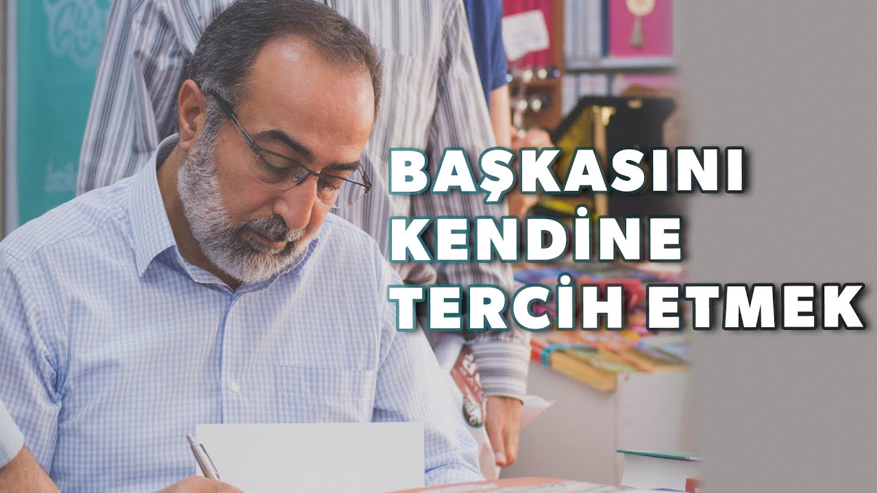 #175: Ebubekir Sifil - Başkasını Kendine Tercih Etmek