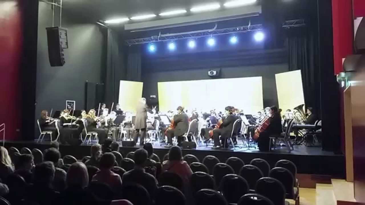 Vermont Youth Orchestra in Hljomahollin, Keflavik, Iceland