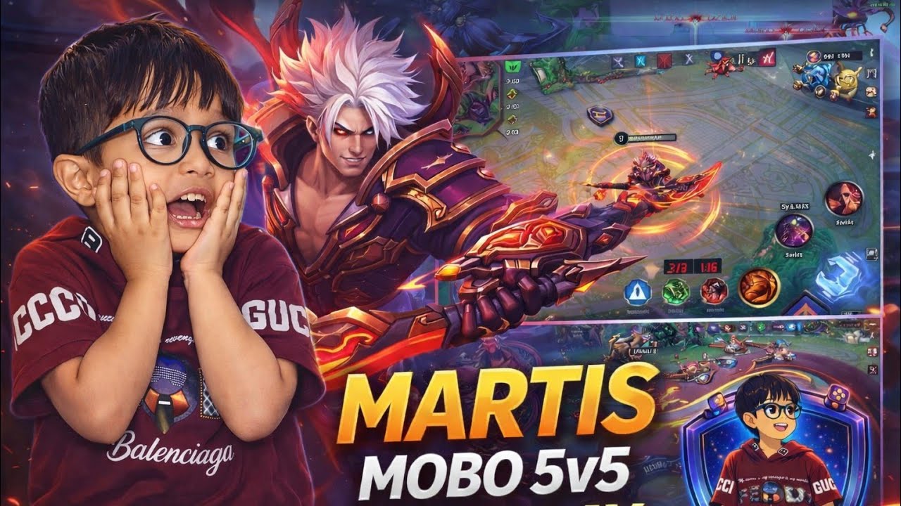 🔥 Martis Is UNSTOPPABLE in 5v5! Savage Incoming?! 😱 ! ⚔️ Martis Carrying the Whole Team! Insane 🔥 !