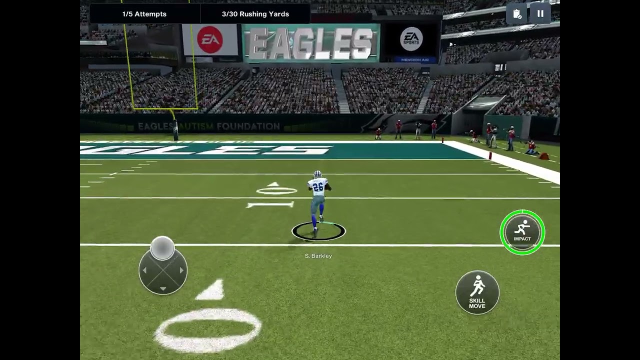 Playing madden 26 nfl