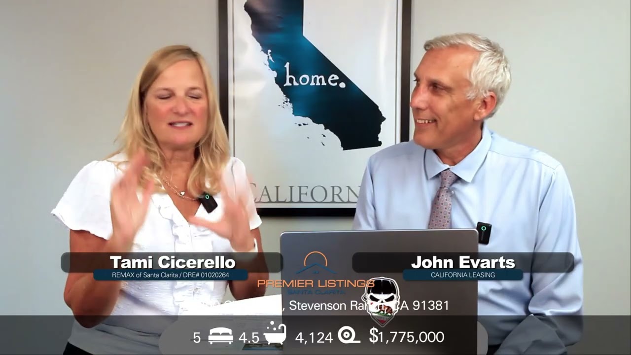 Tami Cicerello Just Listed a 5+4.5 beds/baths in Stevenson Ranch