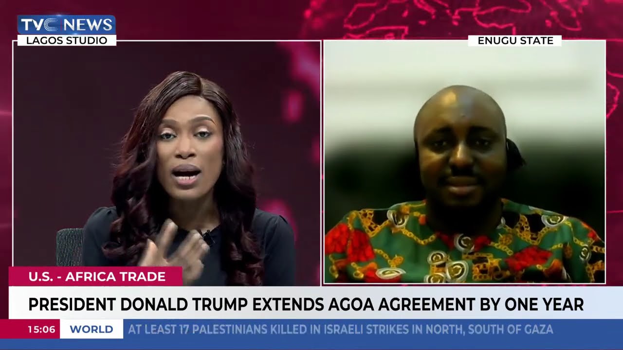 Pres Donald Trump Extends AGOA Agreement By One Year