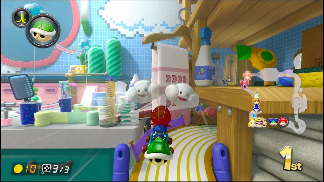 Mario Kart 8 Deluxe: Squeaky Clean Sprint [1080 HD]
