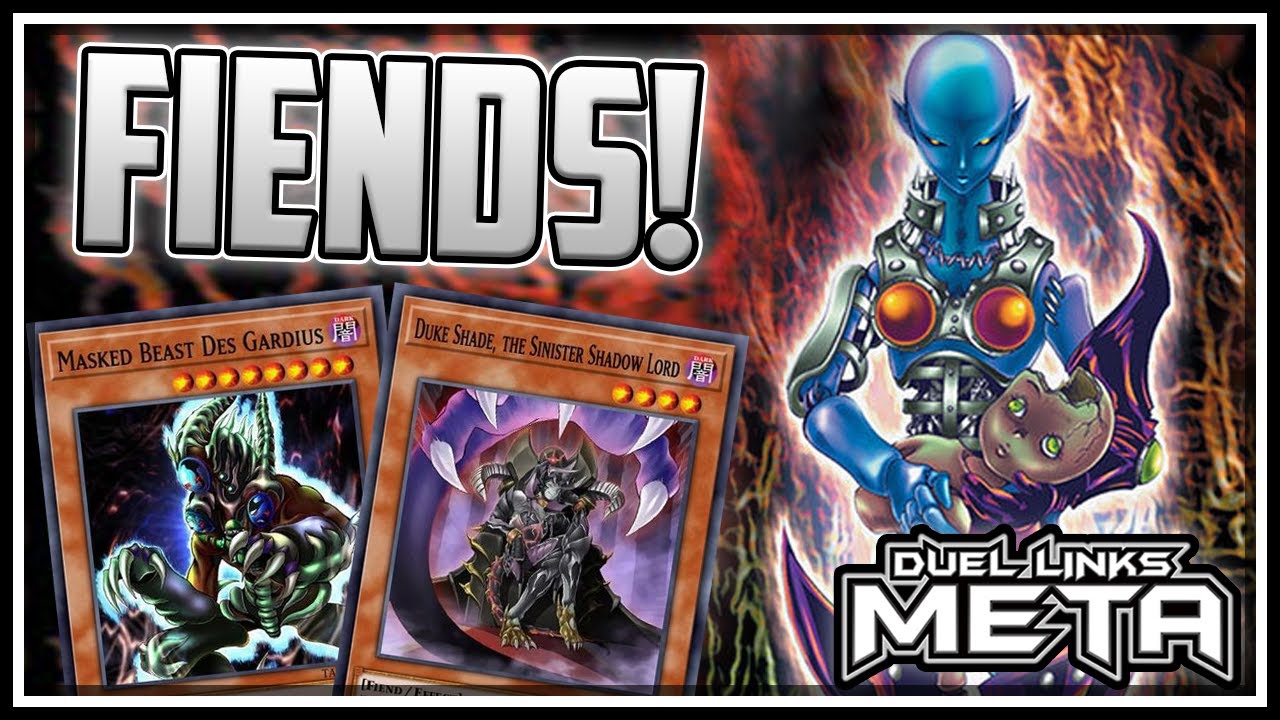 Masked Beast Des Gardius! Dark Necrofear! Steal Opponent's Monsters! [Yu-Gi-Oh! Duel Links]