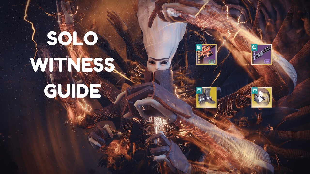 How to EASILY Solo the Witness in Destiny 2: Renegades