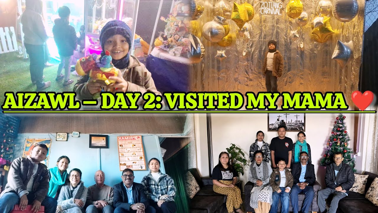Aizawl Day 2 🏔| Meeting My Mama After a Long Time | Precious time  | Reshma's Vlog ❤️