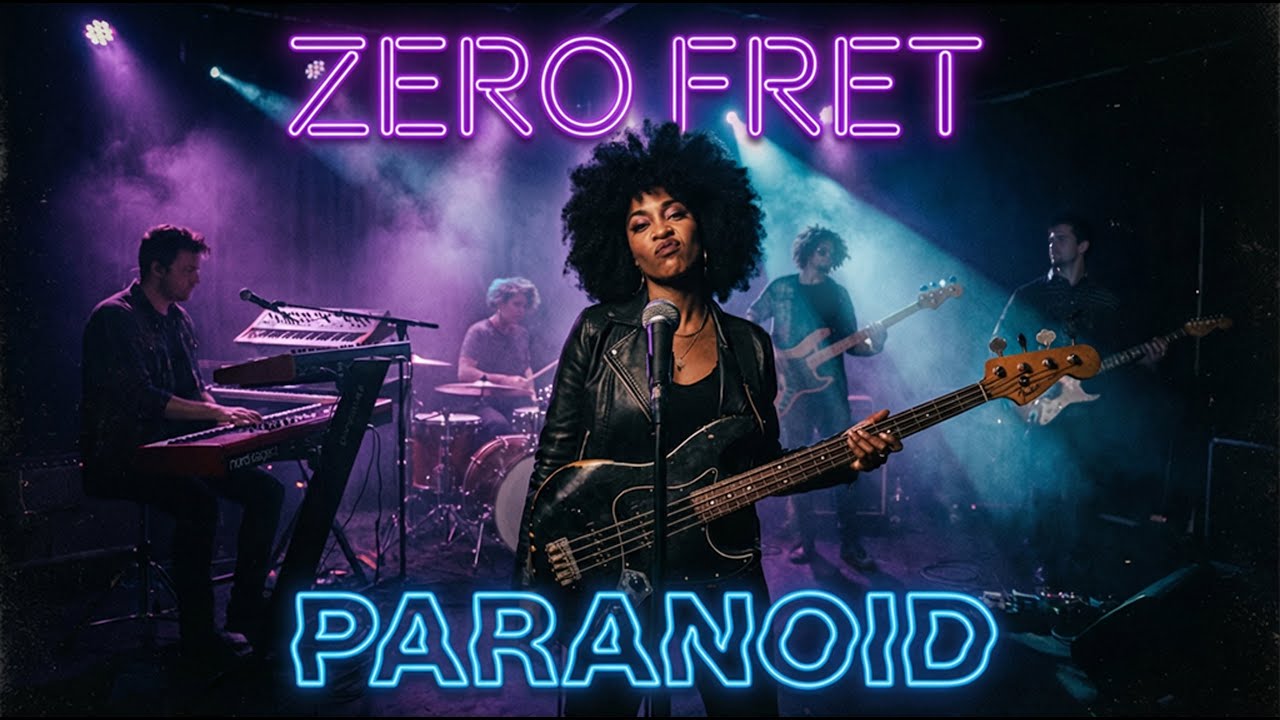 BLACK SABBATH – PARANOID (BASS-HEAVY FUNK-METAL COVER by ZERO FRET) 