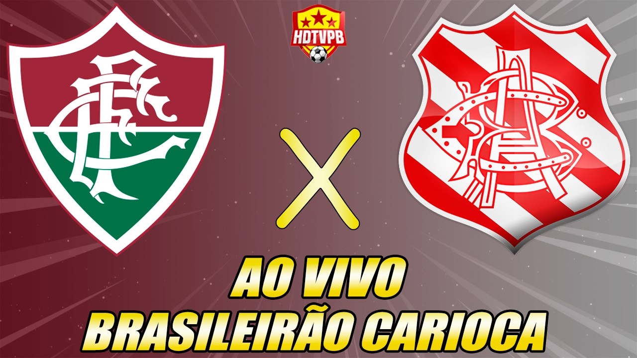 FLUMINENSE X BANGU AO VIVO CAMPEONATO CARIOCA - NARRAÇÃO