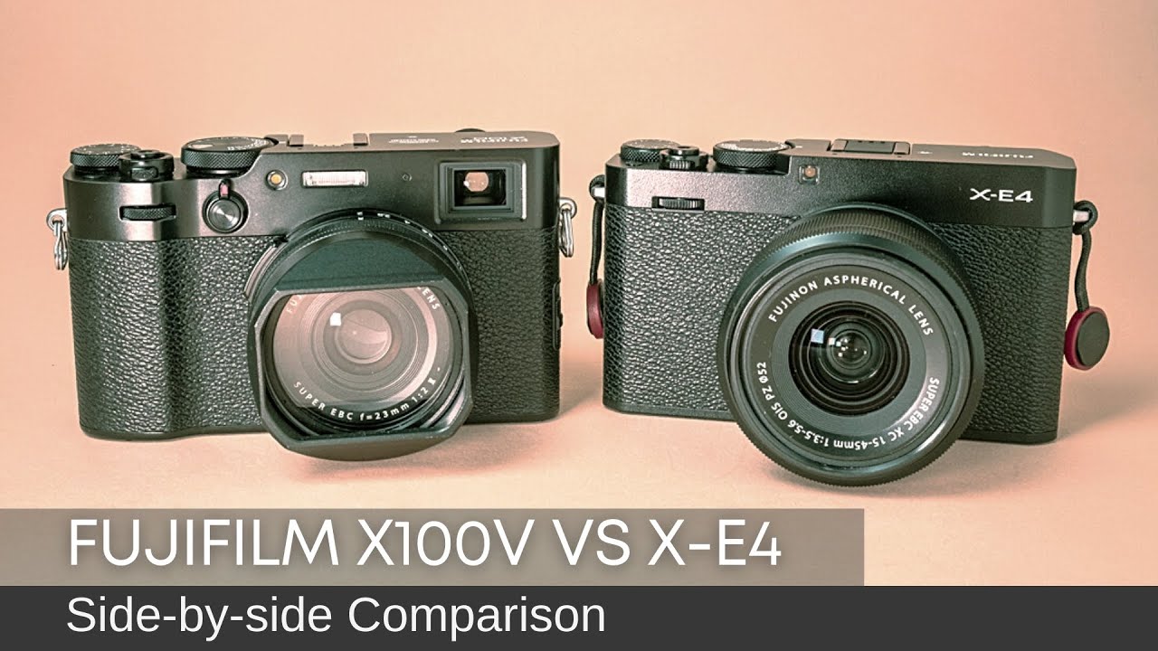 FUJIFILM X100V VS. X-E4: Which is Right For You?