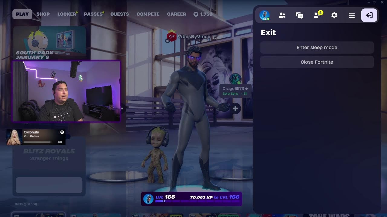 Monday Fortnite and chill