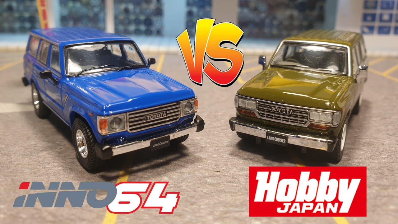 Toyota Land Cruiser FJ60 | COMPARISON Inno64 VS Hobby Japan