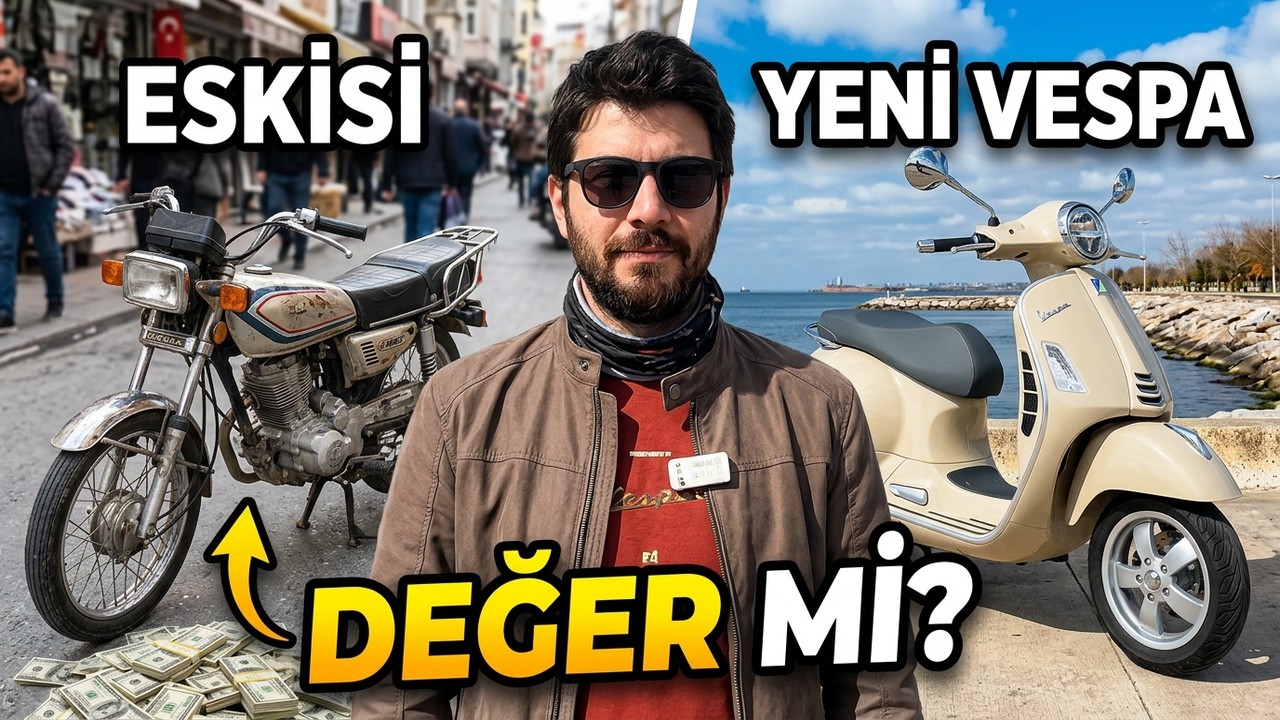 MOTORUMU SATTIM VESPA GTS 250 ALDIM! DEĞER Mİ?