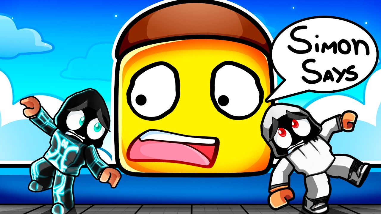 ROBROS PLAY SIMON SAYS IN ROBLOX!