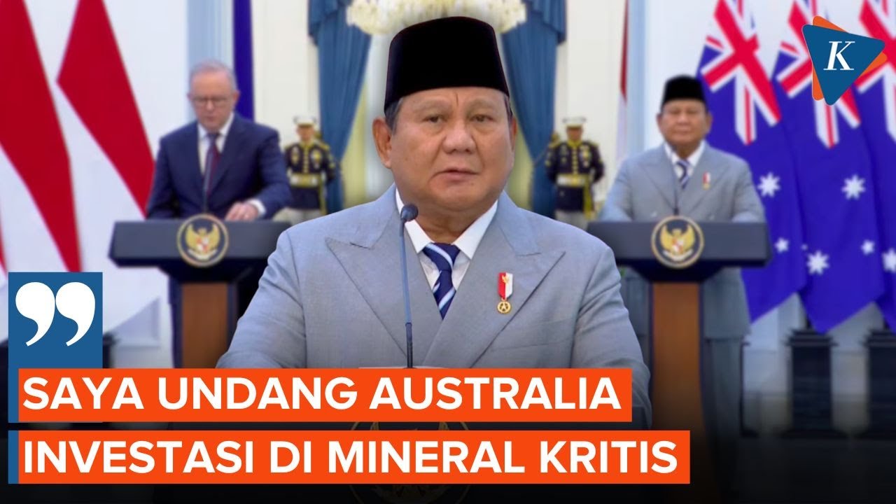 Prabowo ke Anthony Albanese, Undang Australia Investasi Tambang di Indonesia