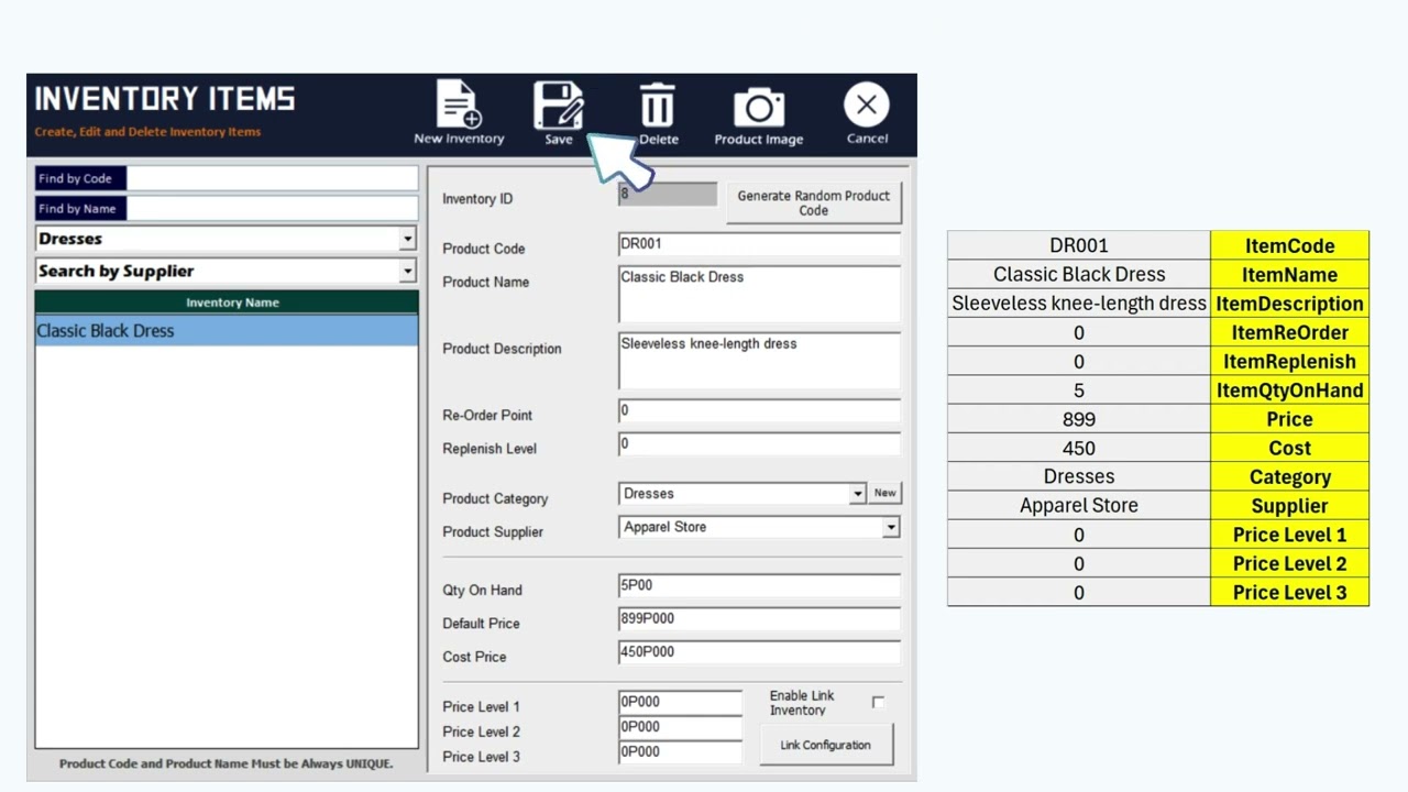 How to Create, Edit, or Delete Items in GSolutions POS