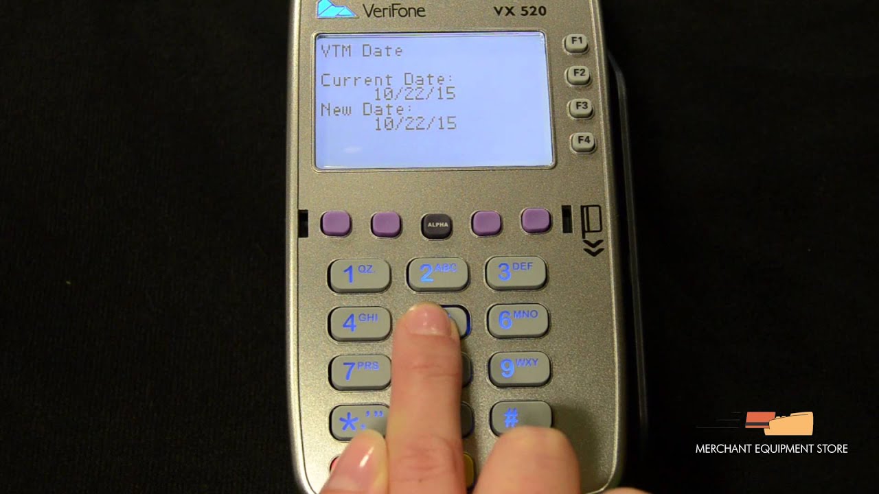 VX520 : How To: Update Date and Time