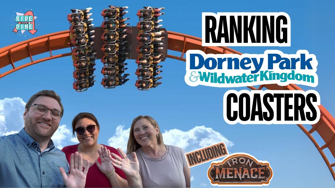 Видеоблог Dorney Park | Рейтинг всех американских горок + НОВАЯ Железная угроза